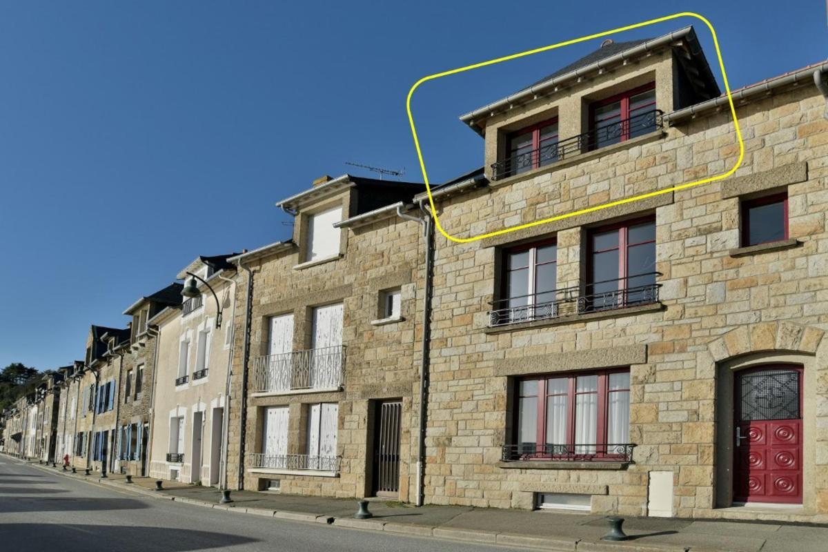 Lostra 2 - Appartement Avec Mezzanine, Front De Mer A Cancale Sur Le Port De La Houle Exterior photo